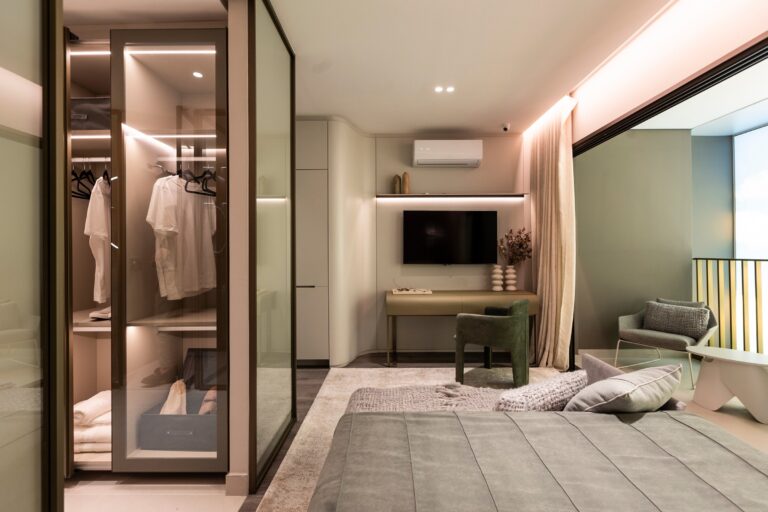 Apartamento decorado Lange 34m² - Lago Engenharia