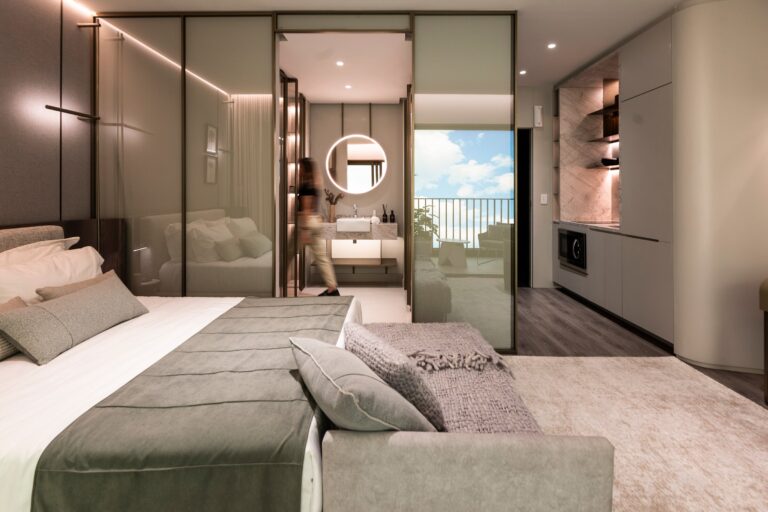Apartamento decorado Lange 34m² - Lago Engenharia