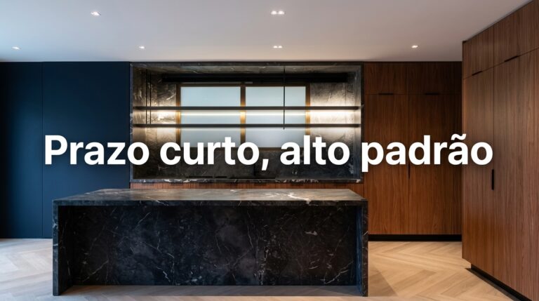 Como garantir acabamento de alto padrão em obras com prazos curtos