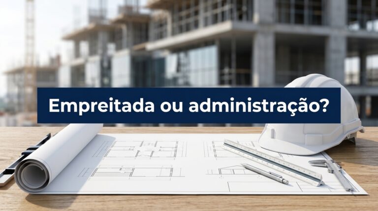 Obra por empreitada ou administração: qual modalidade de contrato é ideal para sua construção?