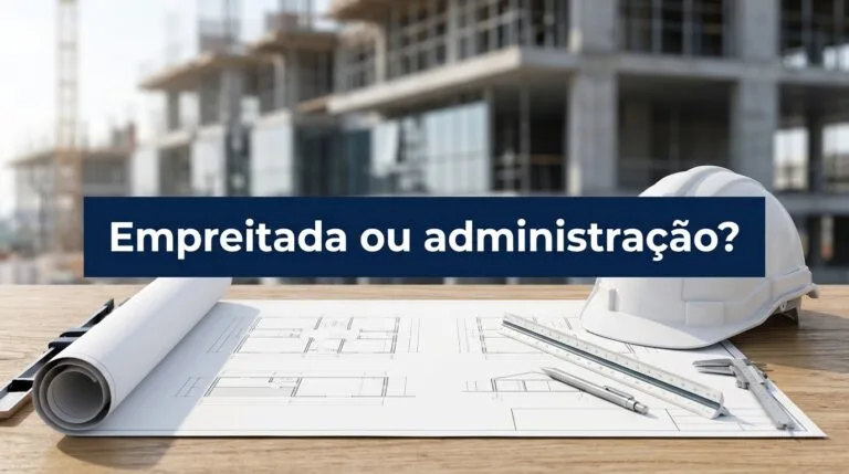 Obra por empreitada ou administração: qual modalidade de contrato é ideal para sua construção?