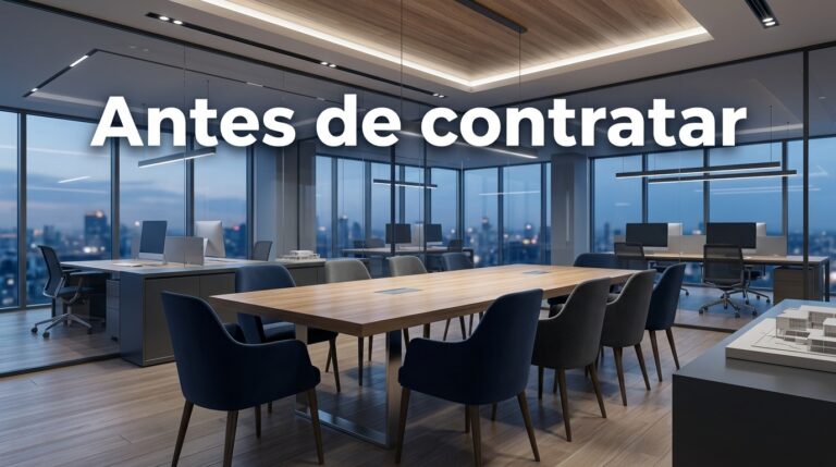 O que considerar ao contratar uma empresa para reformar seu escritório