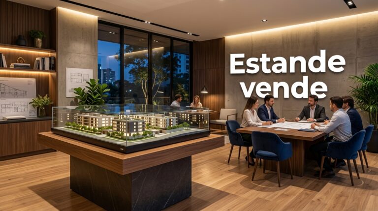 O que é um estande de vendas imobiliário e como ele impacta nas vendas